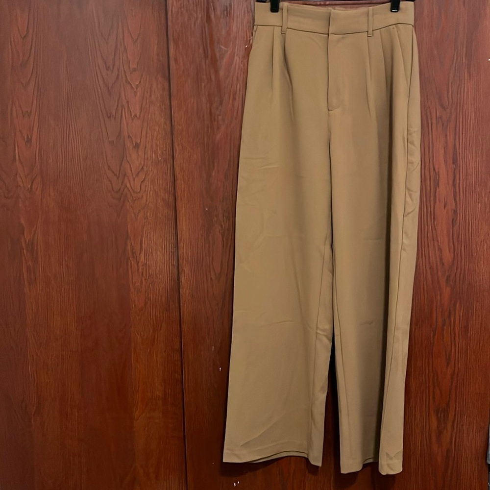 Abercrombie wide leg tailored pant